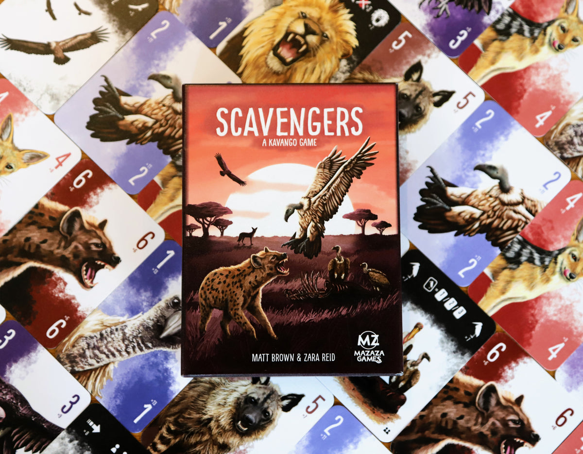 Scavengers Retail Carton (36 games) - Pre-order opening Thu 15 October